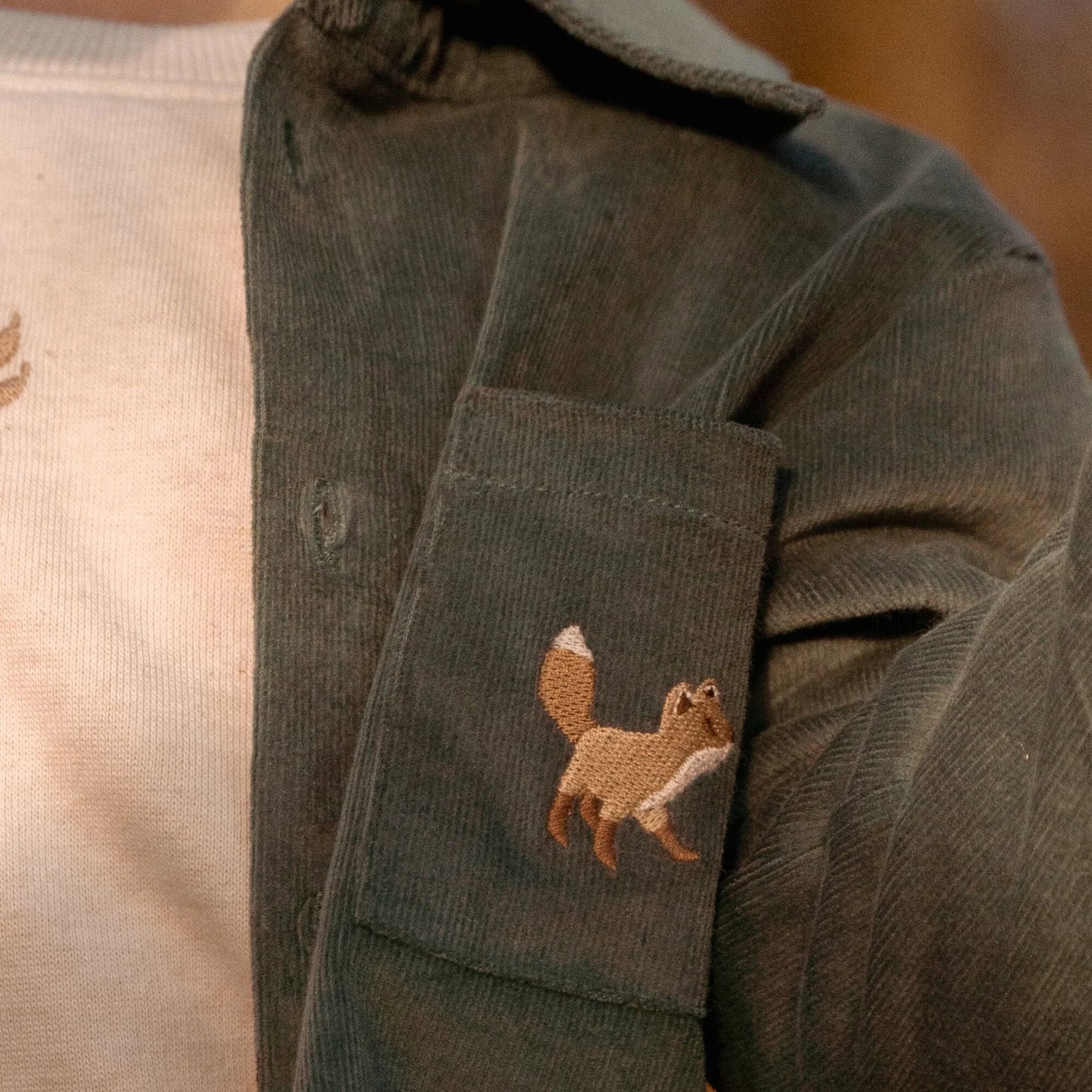 Overhemd - Groen - Forest Friends