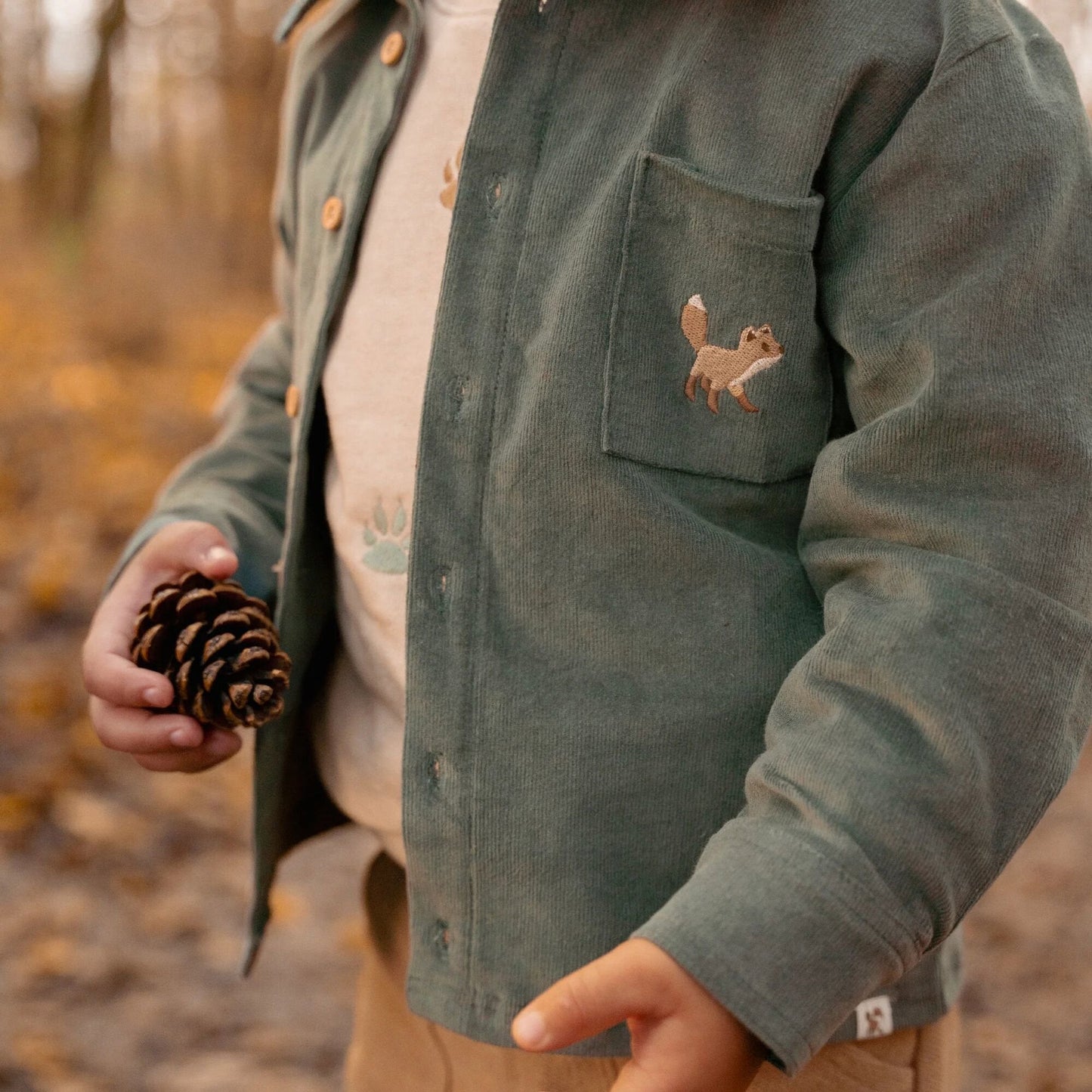 Overhemd - Groen - Forest Friends