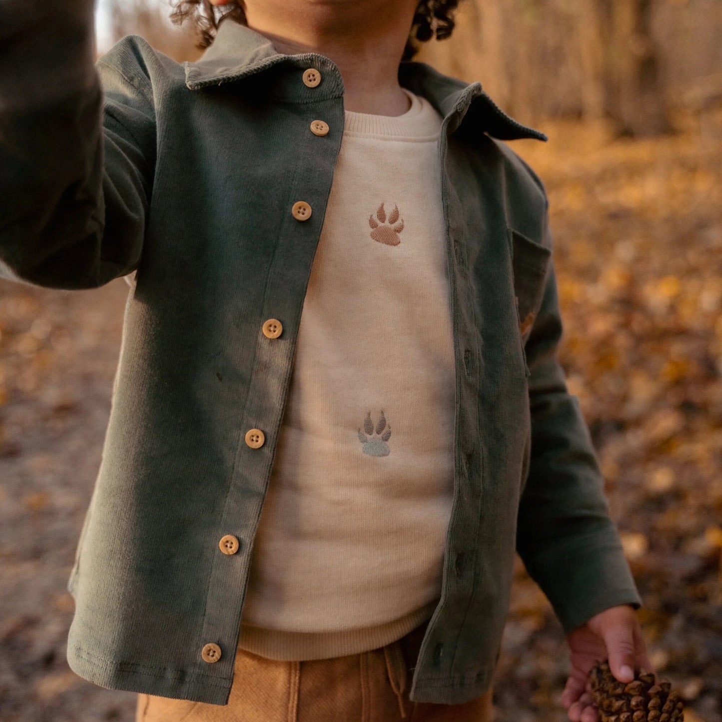 Sweater - Zand - Forest Friends