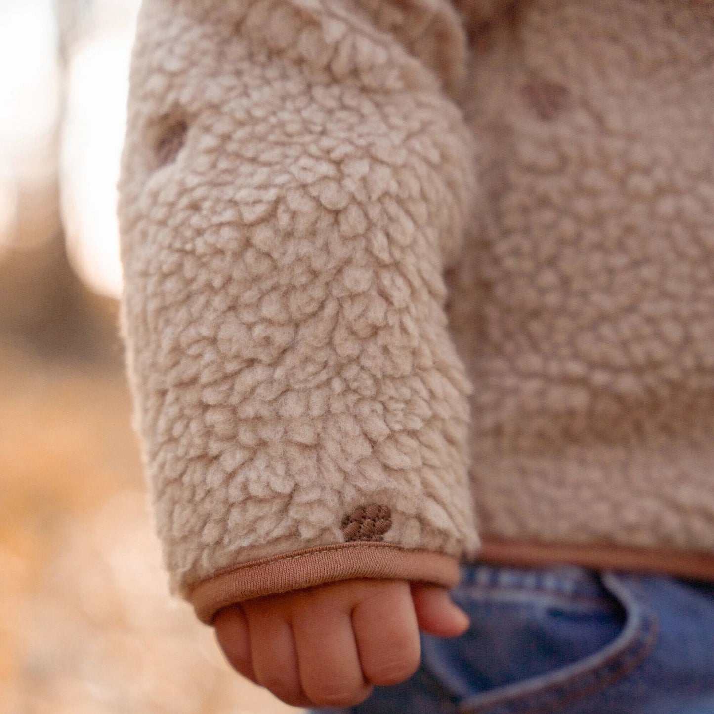 Teddy vest - Bruin - Forest Friends