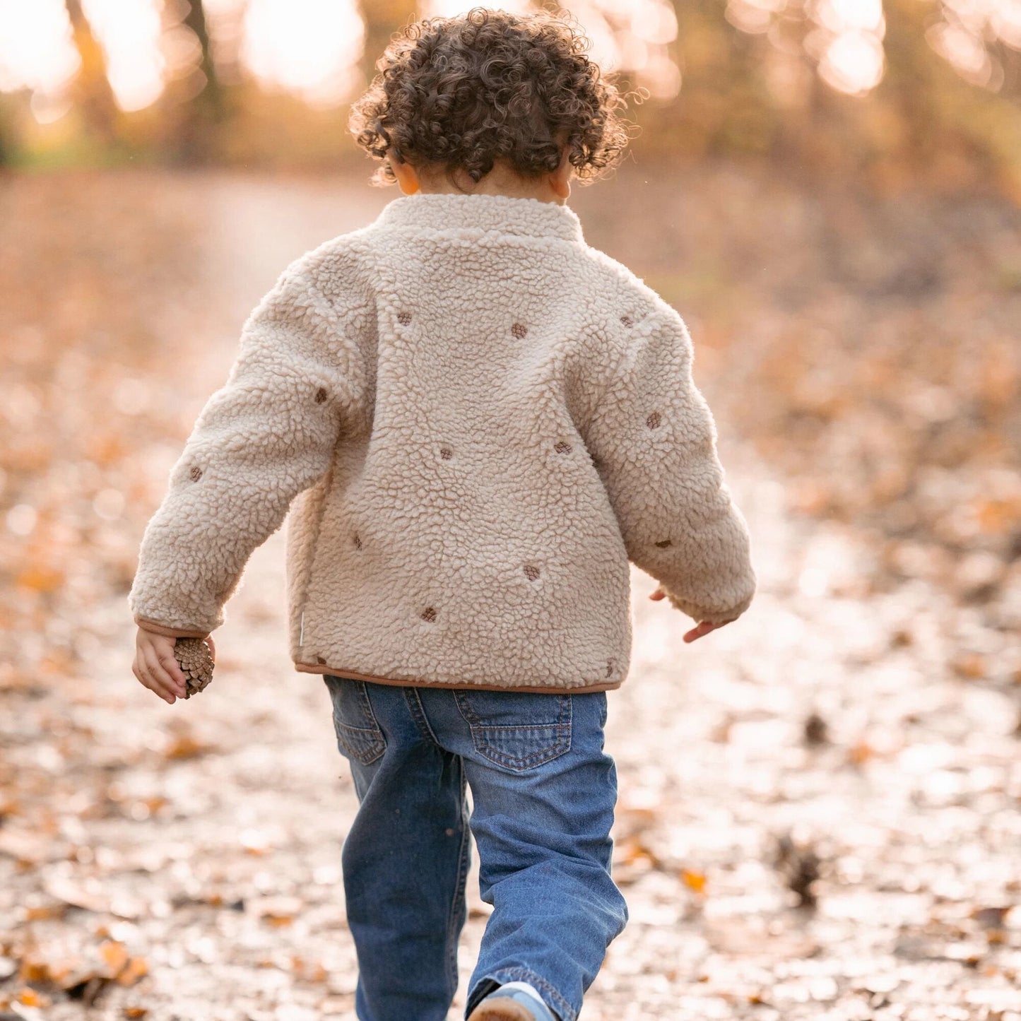 Teddy vest - Bruin - Forest Friends