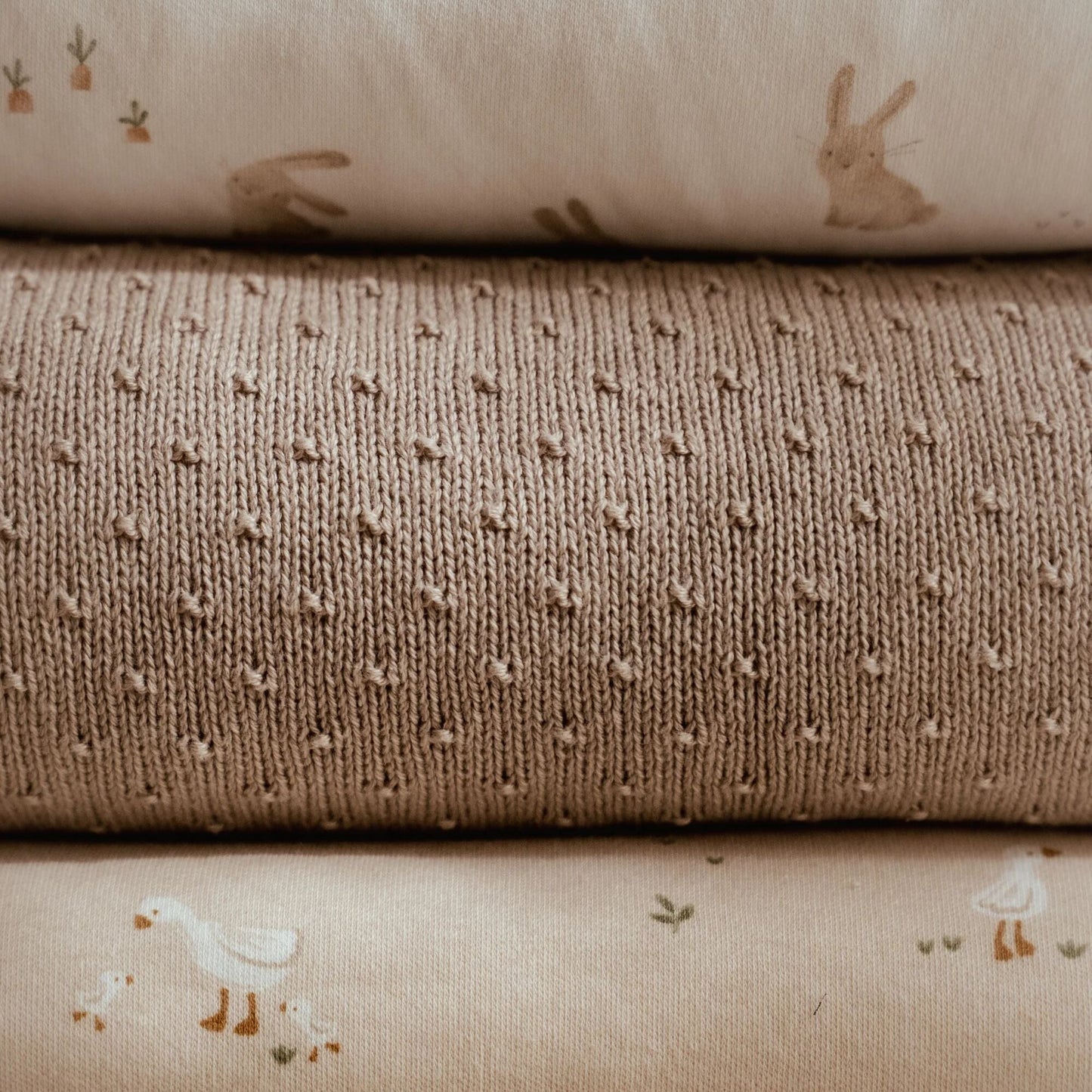 Wiegdeken - Beige - Essentials