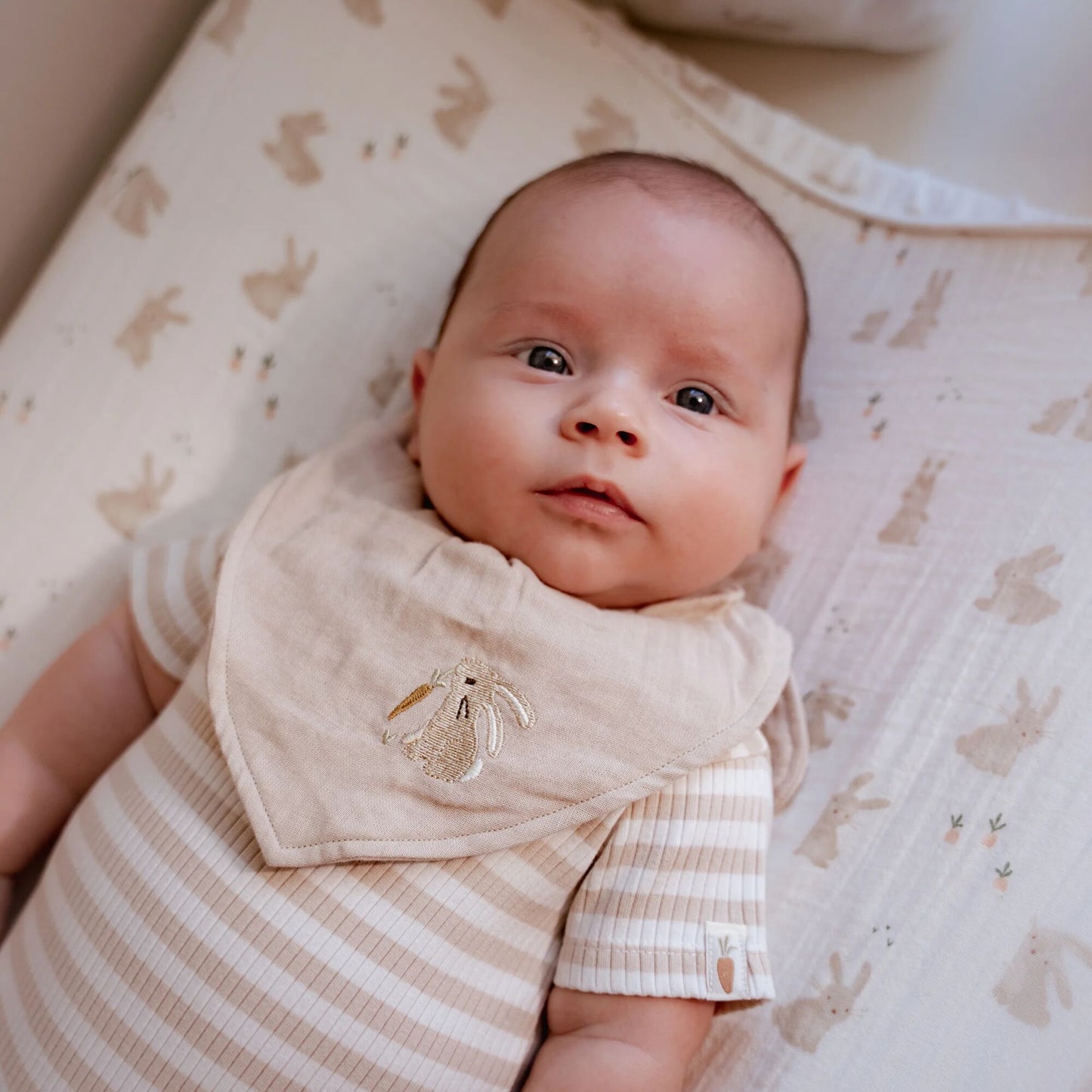 2-pack bandana slab - Wit - Baby Bunny