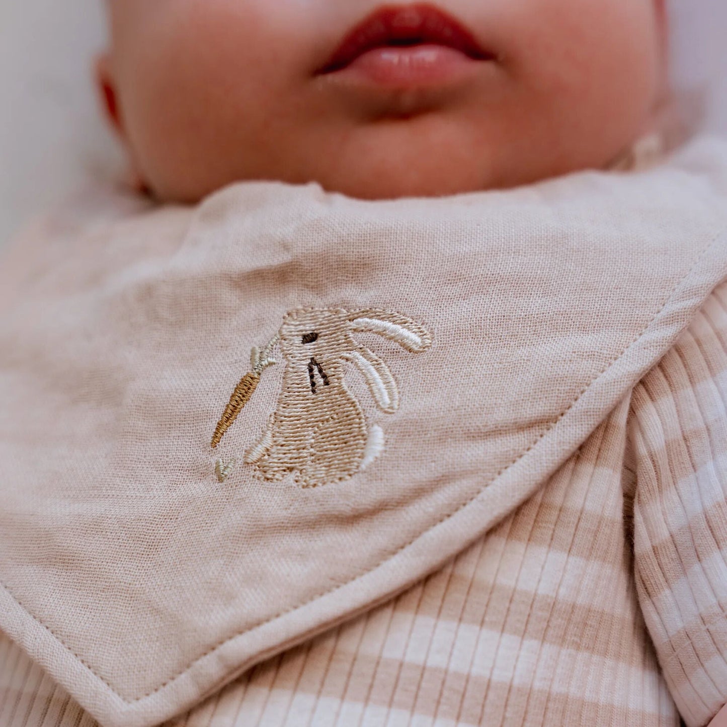 2-pack bandana slab - Wit - Baby Bunny