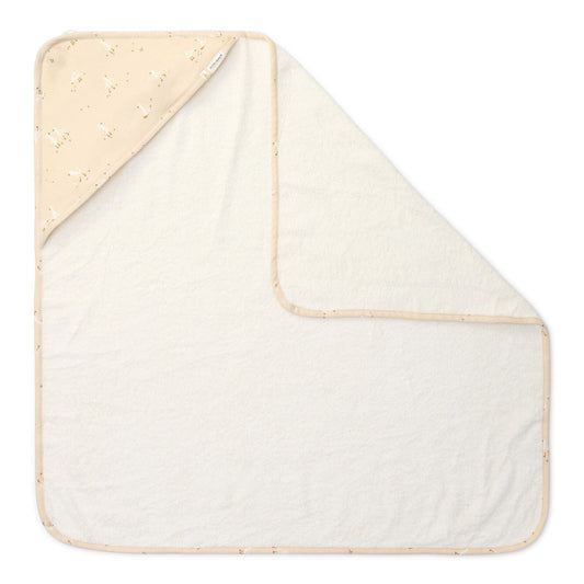 Badcape - Wit - 75 x 75 - Newborn Naturals - Little Goose