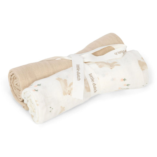 Swaddle - Wit - Newborn Naturals - Baby Bunny