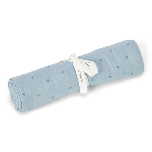 Swaddle - Blauw - 120 cm - Essentials