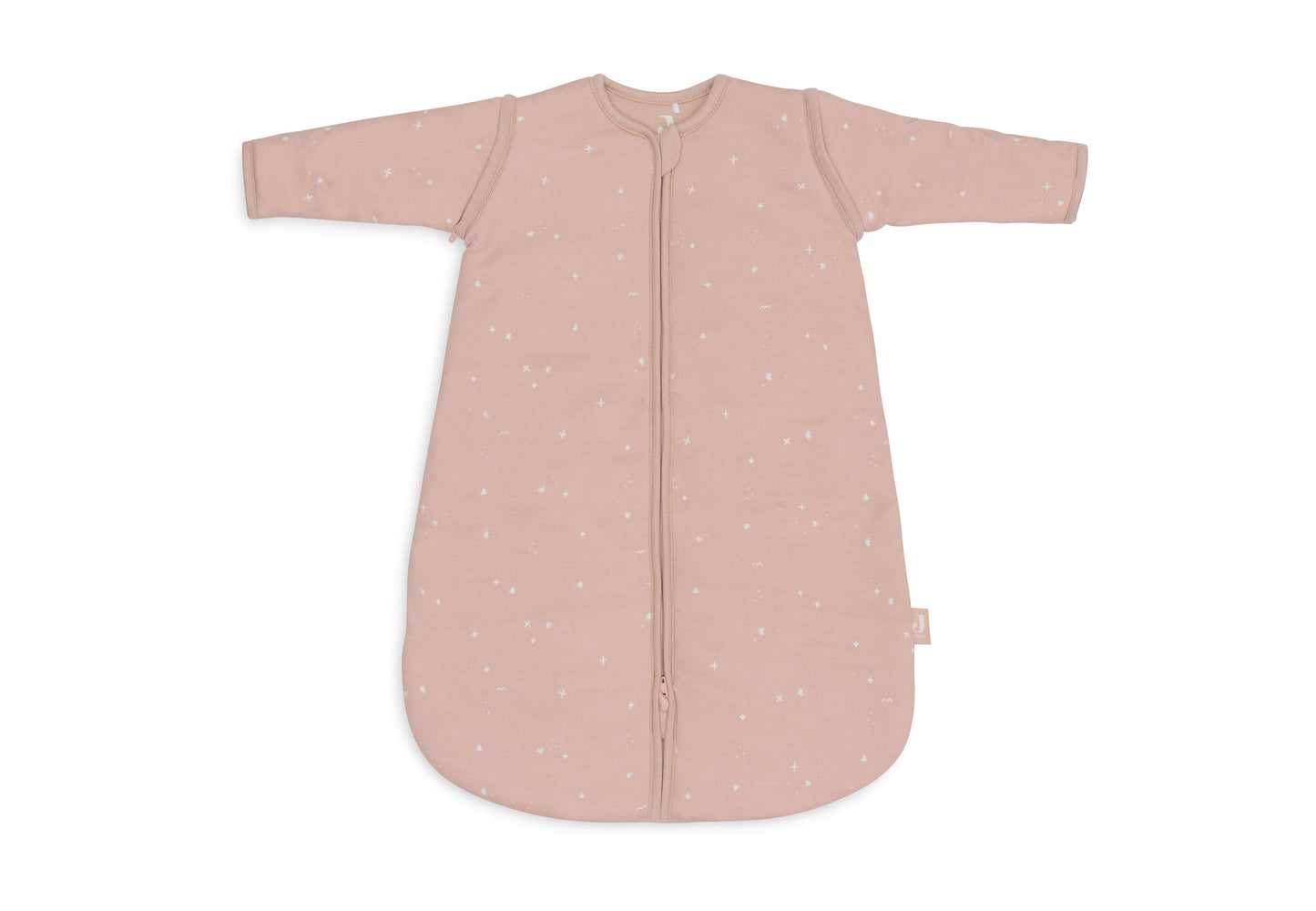 Baby Sleeping Bag with Detachable Sleeve Twinkling - Wild Rose