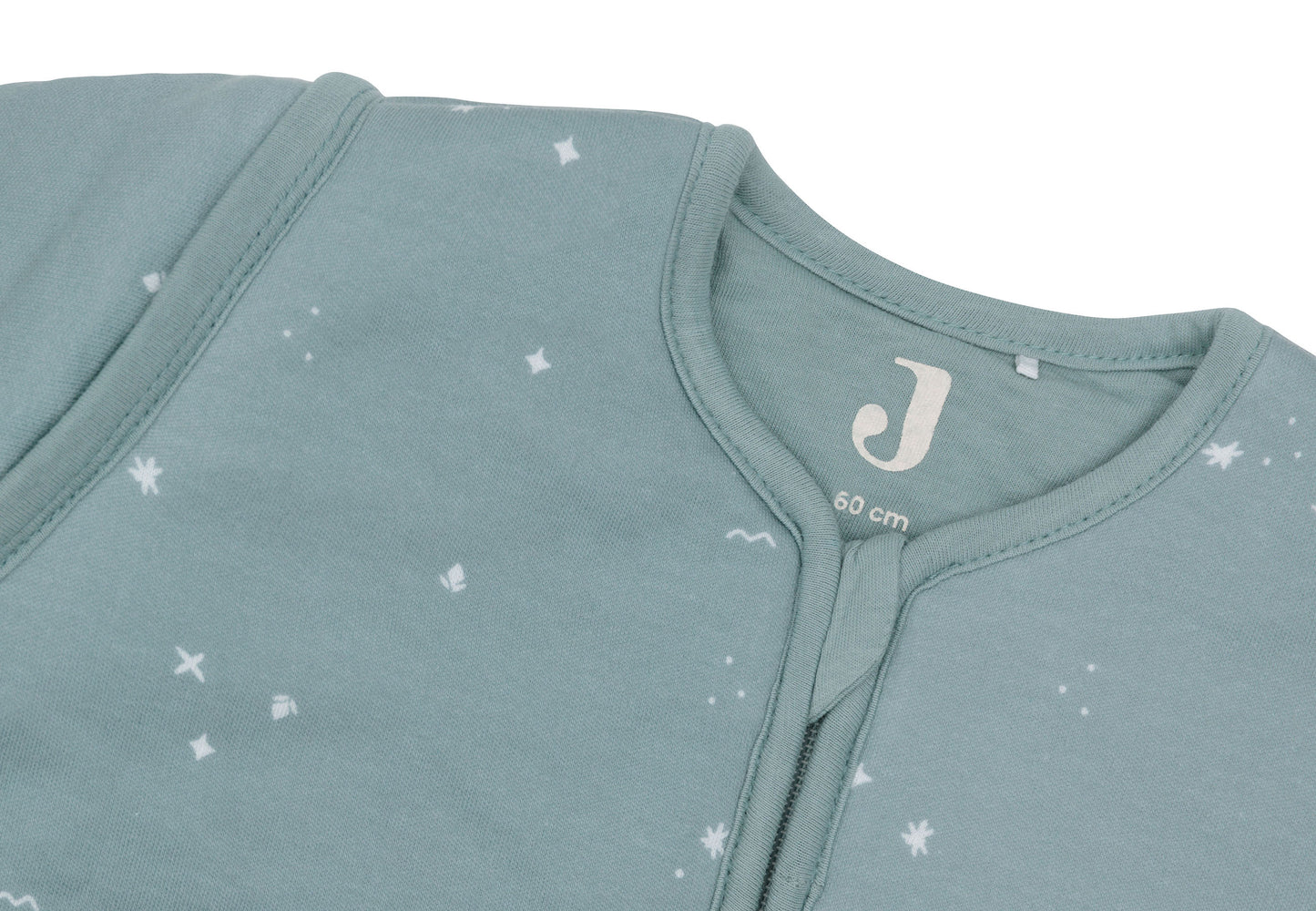 Baby Sleeping Bag with Detachable Sleeve Twinkling - Sea Green