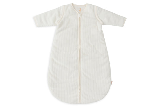 Baby Slaapzak Met Afritsbare Mouw Rib - Ivory