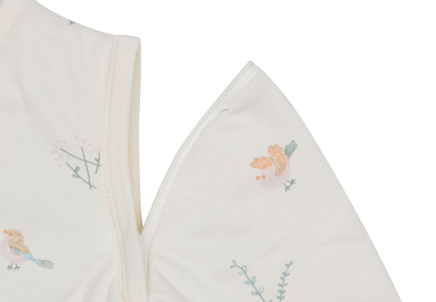 Baby Sleeping Bag with Detachable Sleeve - Lovely Birds