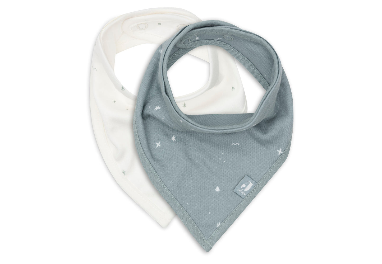 Bib Bandana Twinkling - Sea Green - 2 Pieces