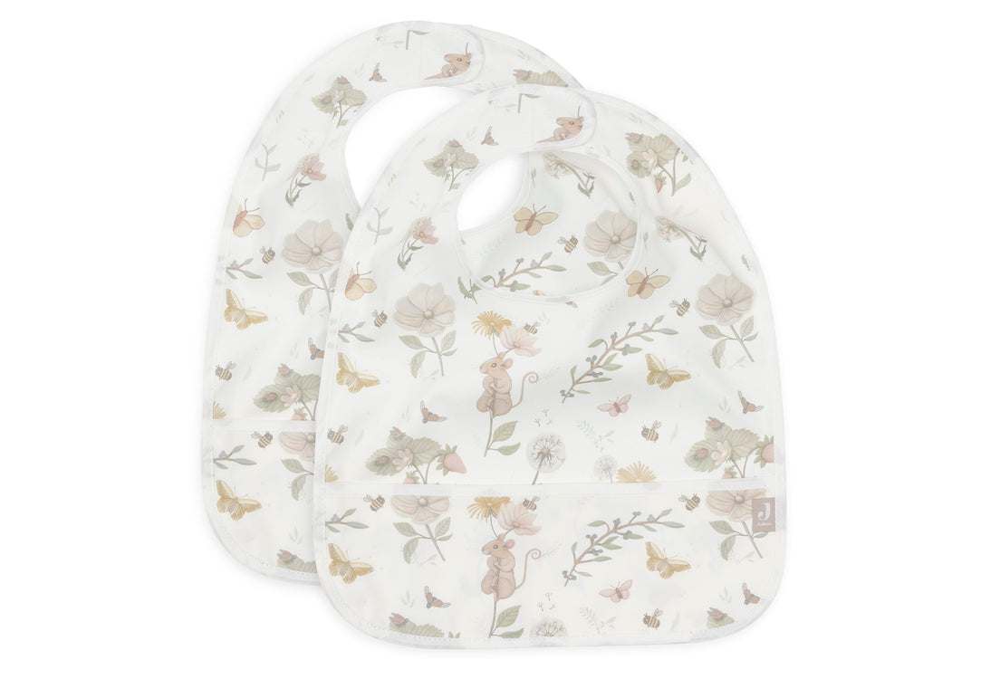 Bib Waterproof Dreamy Mouse - 2 Pieces