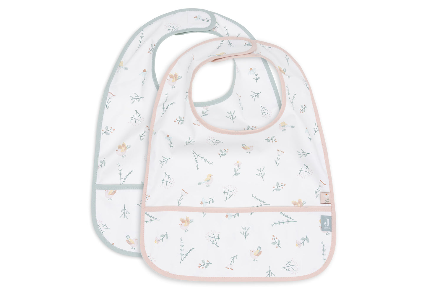 Bib Waterproof - Lovely Birds - 2 Pieces