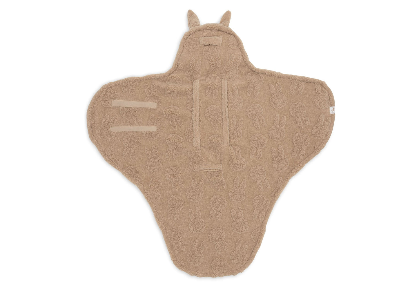 Wikkeldeken Miffy Jacquard Teddy - Biscuit