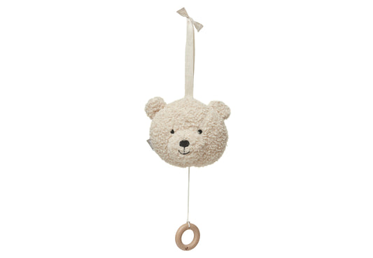 Music pendant - Teddy Bear - Natural