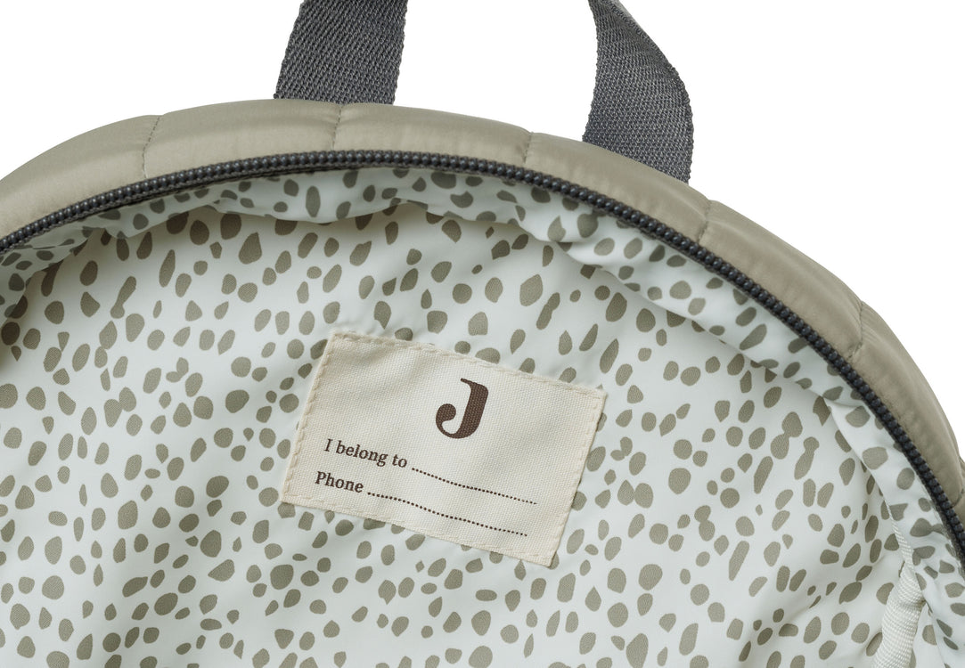 Puffed Backpack - Olive Green