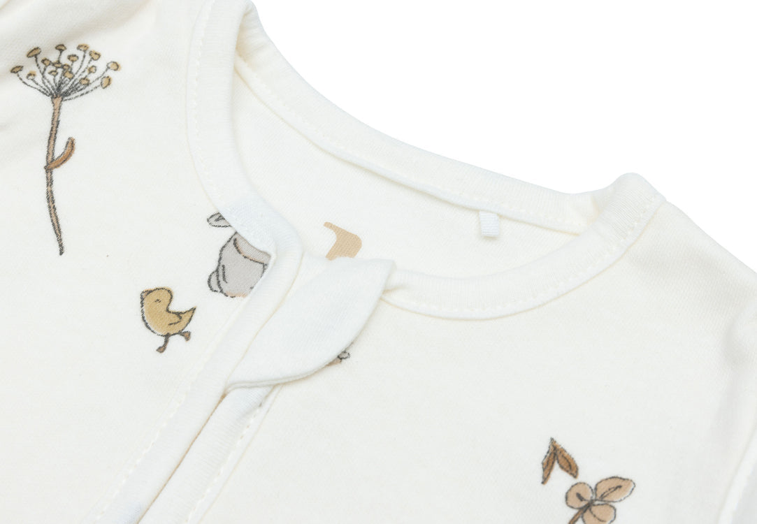 Slaapzak Newborn met Afritsbare Mouw Jersey Rond - Riverside