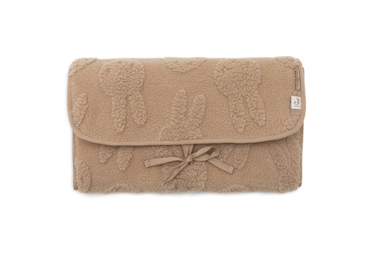 Verschoningsmat met Opbergvak Miffy Jacquard Teddy - Biscuit