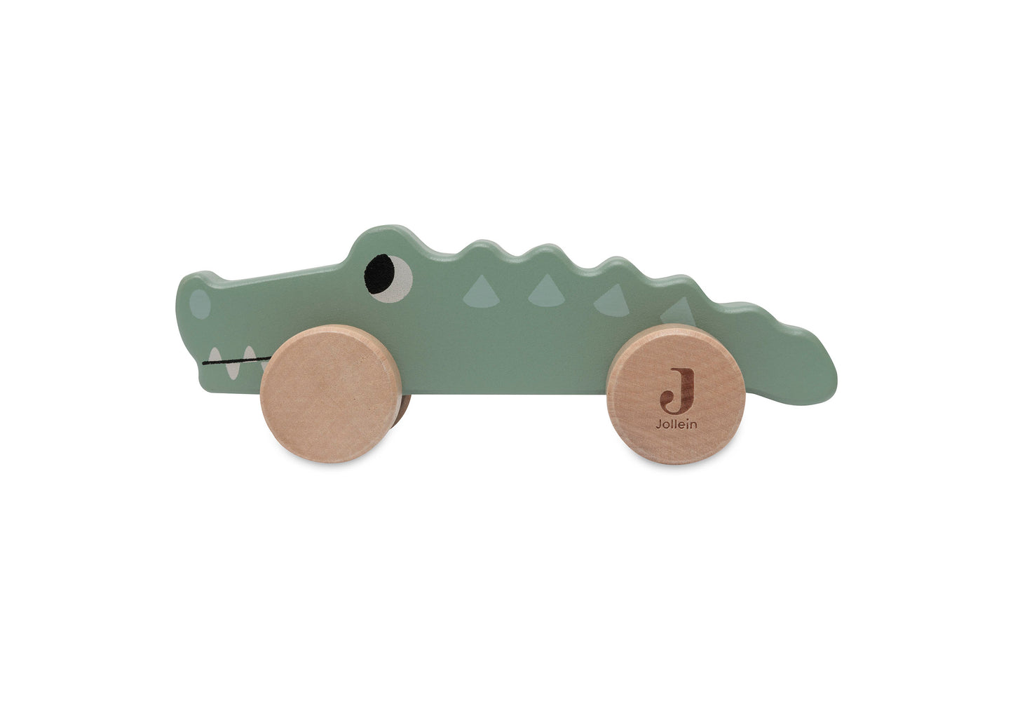 Wooden Crocodile on wheels - Jungle Jambo