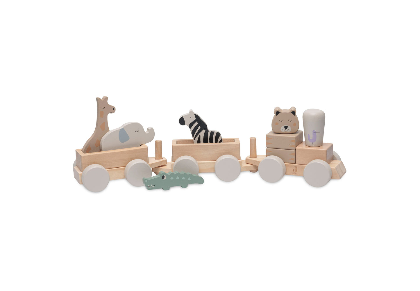 Wooden Toy Train - Jungle Jambo