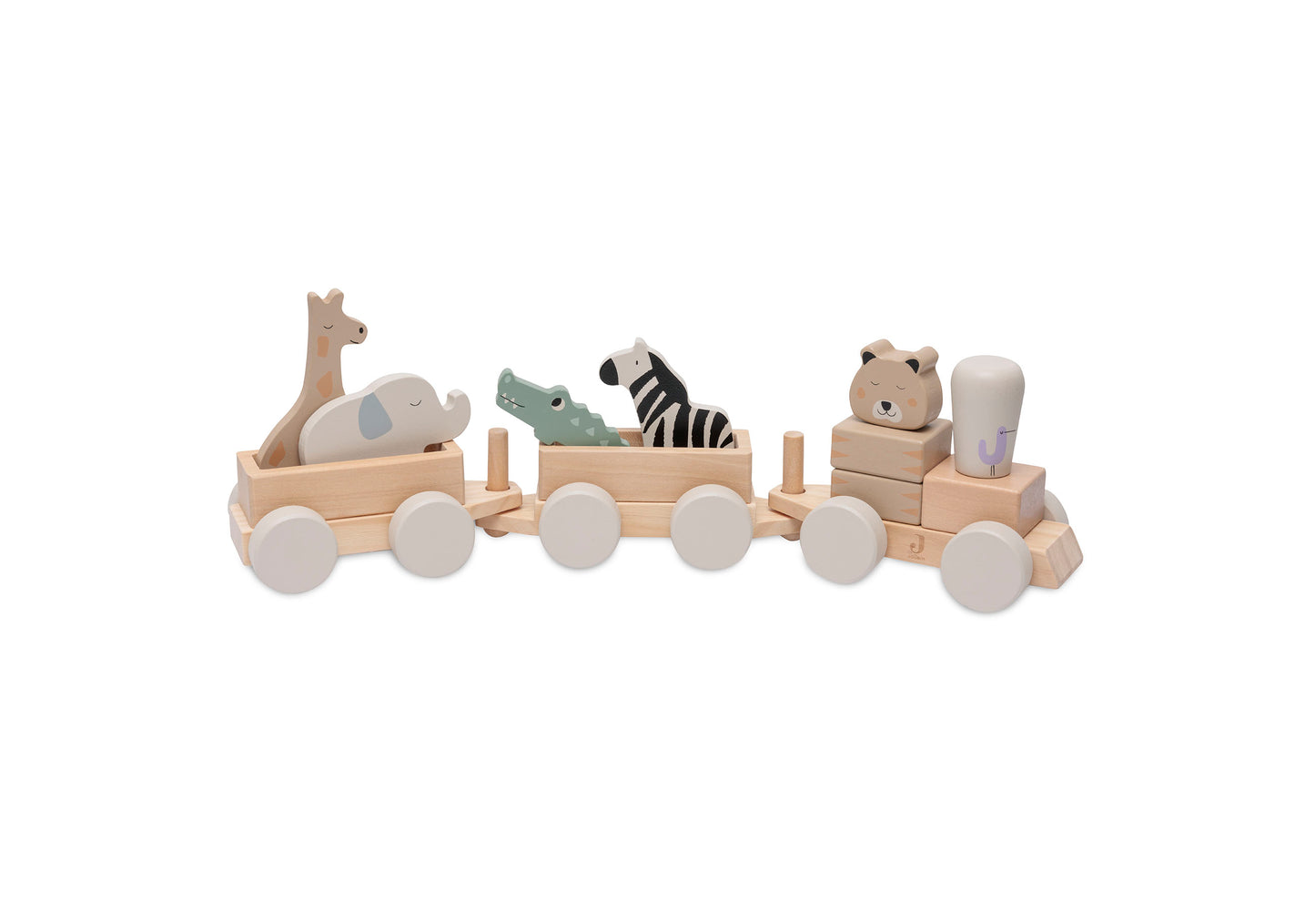 Wooden Toy Train - Jungle Jambo