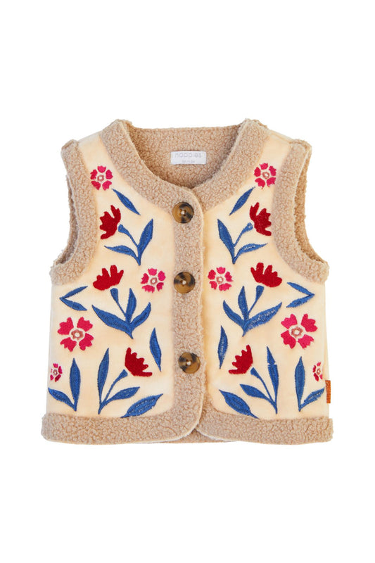 Gilet Ferin - Butter Cream