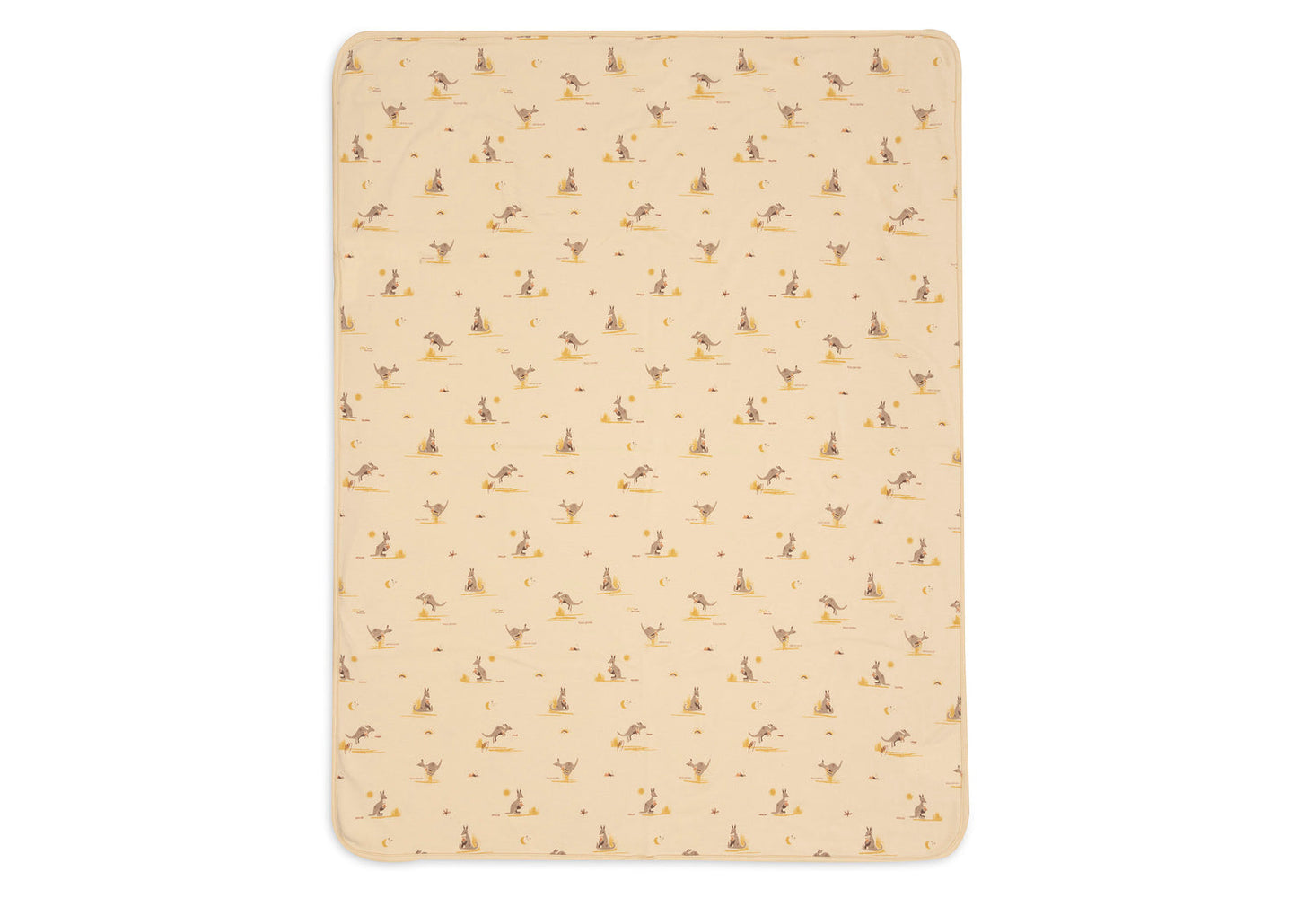 Deken Wieg 75x100cm - Jersey - Kangaroots