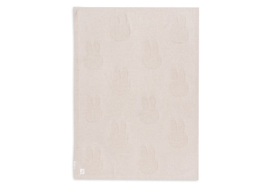 Deken Wieg 75x100cm Miffy - Nougat