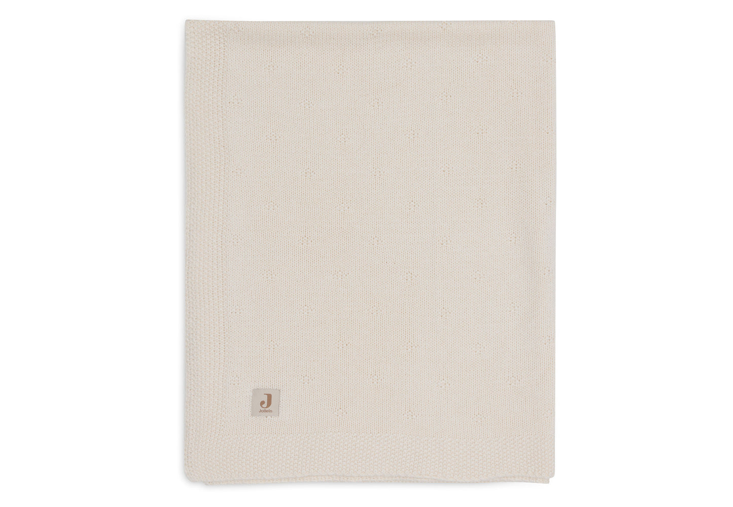 Blanket Crib 75x100cm Cozy Knit - Ivory