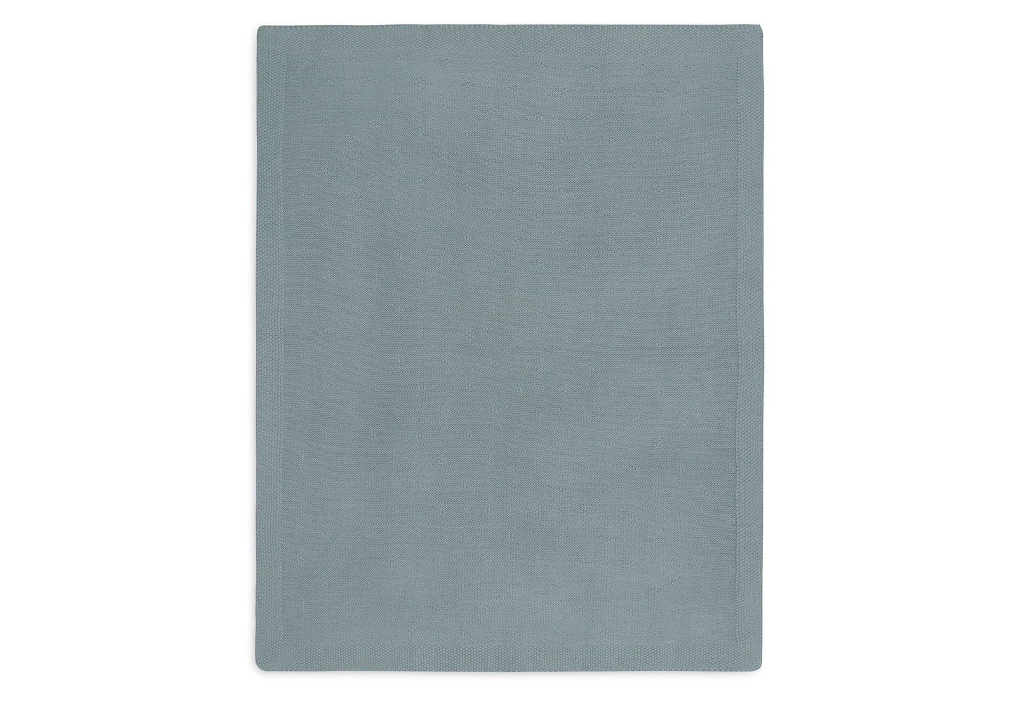 Blanket Cradle 75x100cm Cosy Knit - Sea Green