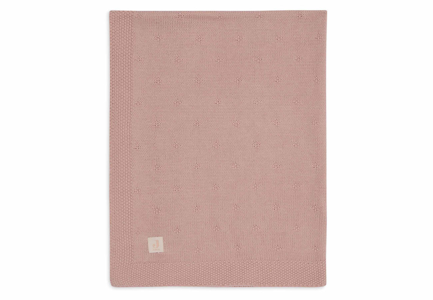 Deken Ledikant 100x150cm - Cosy Knit Wild Rose
