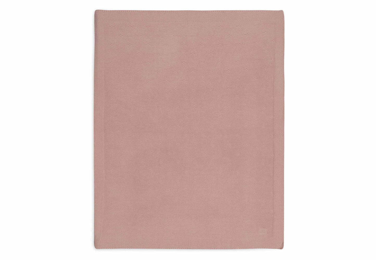 Deken Ledikant 100x150cm - Cosy Knit Wild Rose