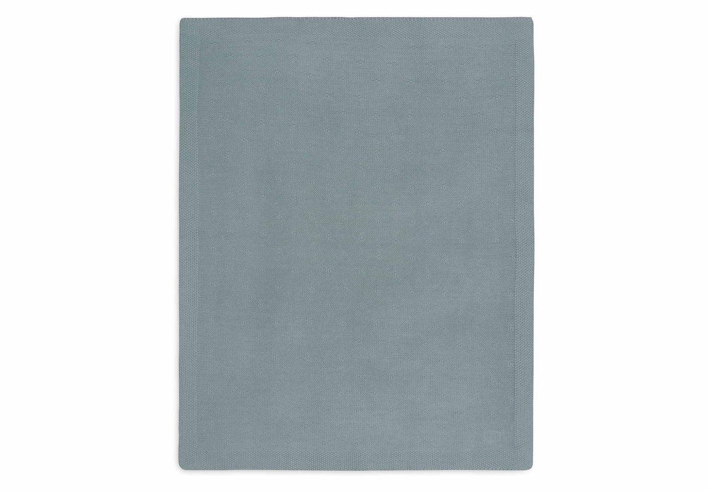 Deken Ledikant 100x150cm - Cosy Knit Sea Green