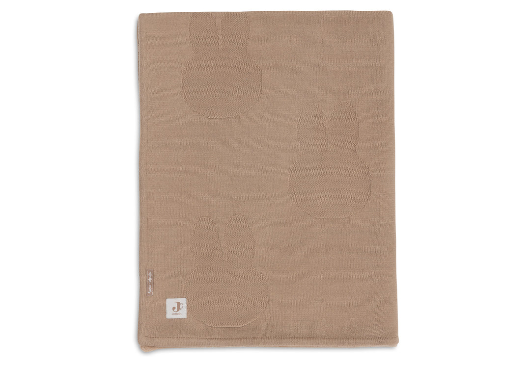 Deken Wieg 75x100cm Miffy - Biscuit/Velvet