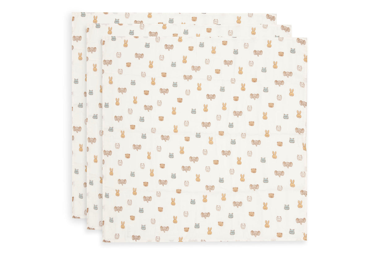 Hydrofiele Doek Small 70x70cm - Jollies - 3 Stuks