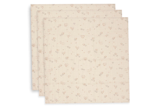 Hydrofiele Doek Small 70x70cm - Woolly - 3 Stuks