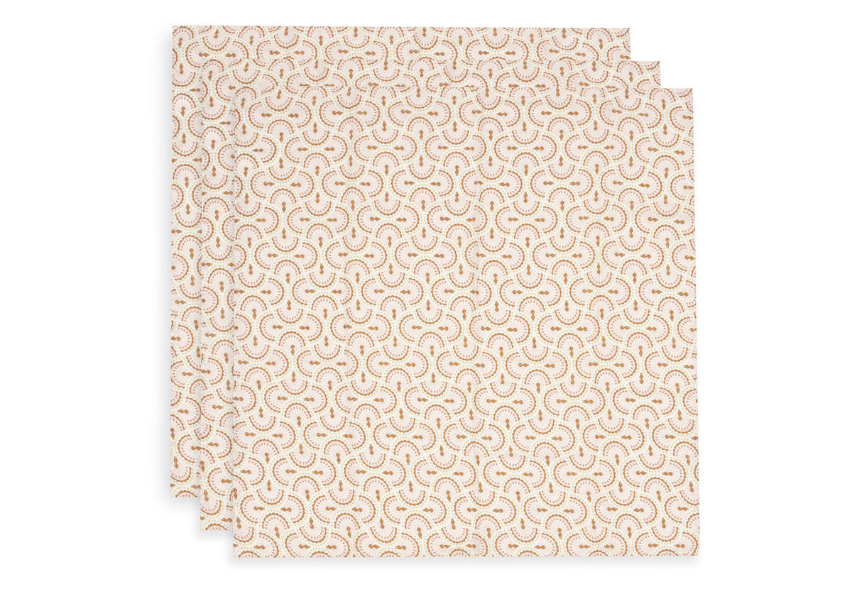 Hydrofiele Doek Small 70x70cm - Soft Plumes - 3 Stuks