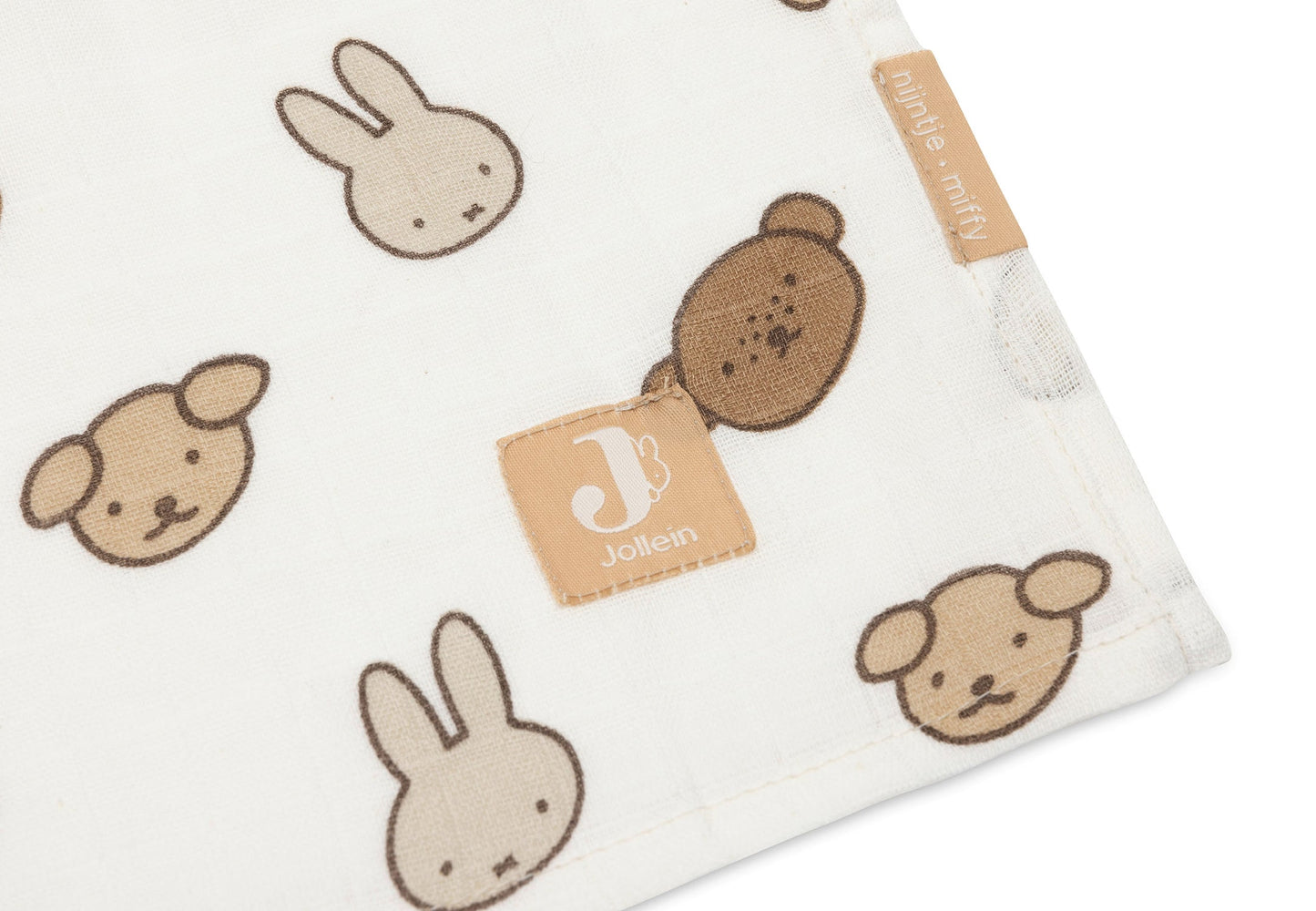 Hydrofiele Doek Large 115x115cm - Miffy and Friends - 2 Stuks