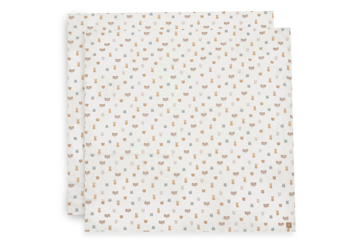 Hydrofiele Doek Large 115x115cm - Jollies - 2 Stuks