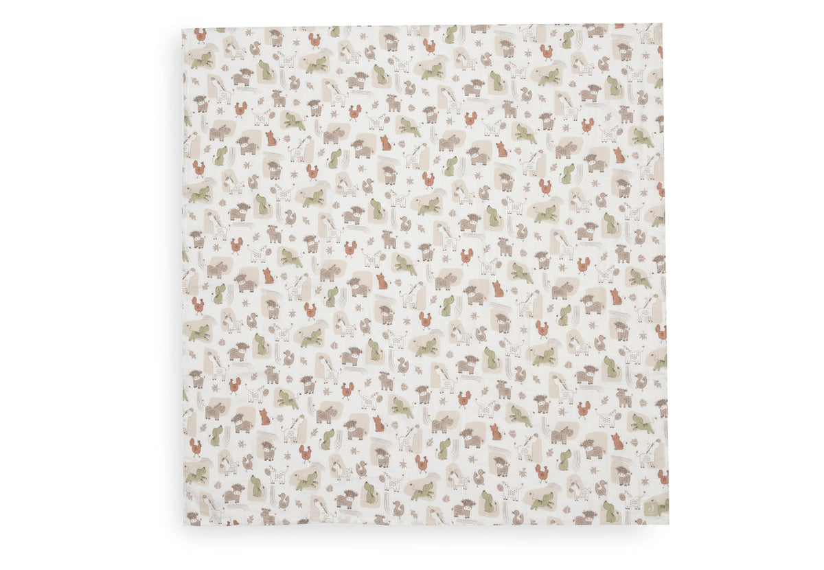 Hydrofiele Doek Large 115x115cm - Barn Buddies - 2 Stuks