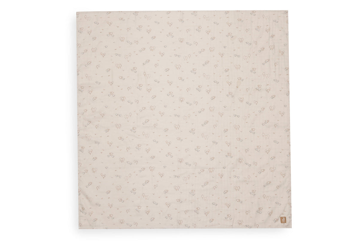 Hydrofiele Doek Large 115x115cm - Woolly - 2 Stuks