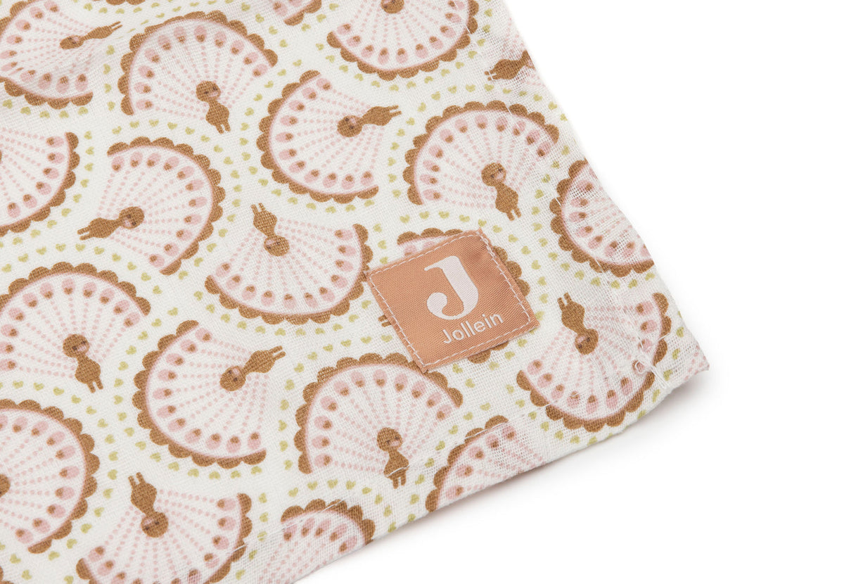 Hydrofiele Doek Large 115x115cm - Soft Plumes - 2 Stuks