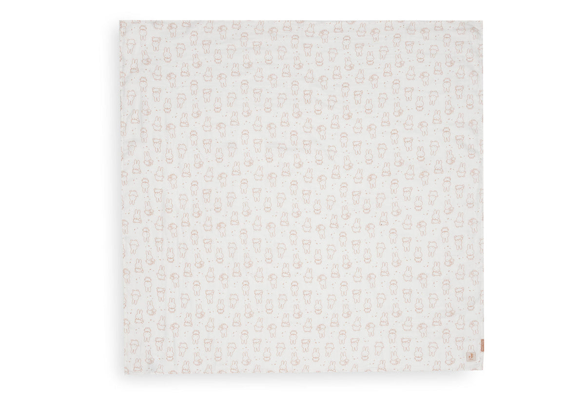 Hydrofiele Doek Large 115x115cm Nijntje Moments - Light Terra - 2 Stuks