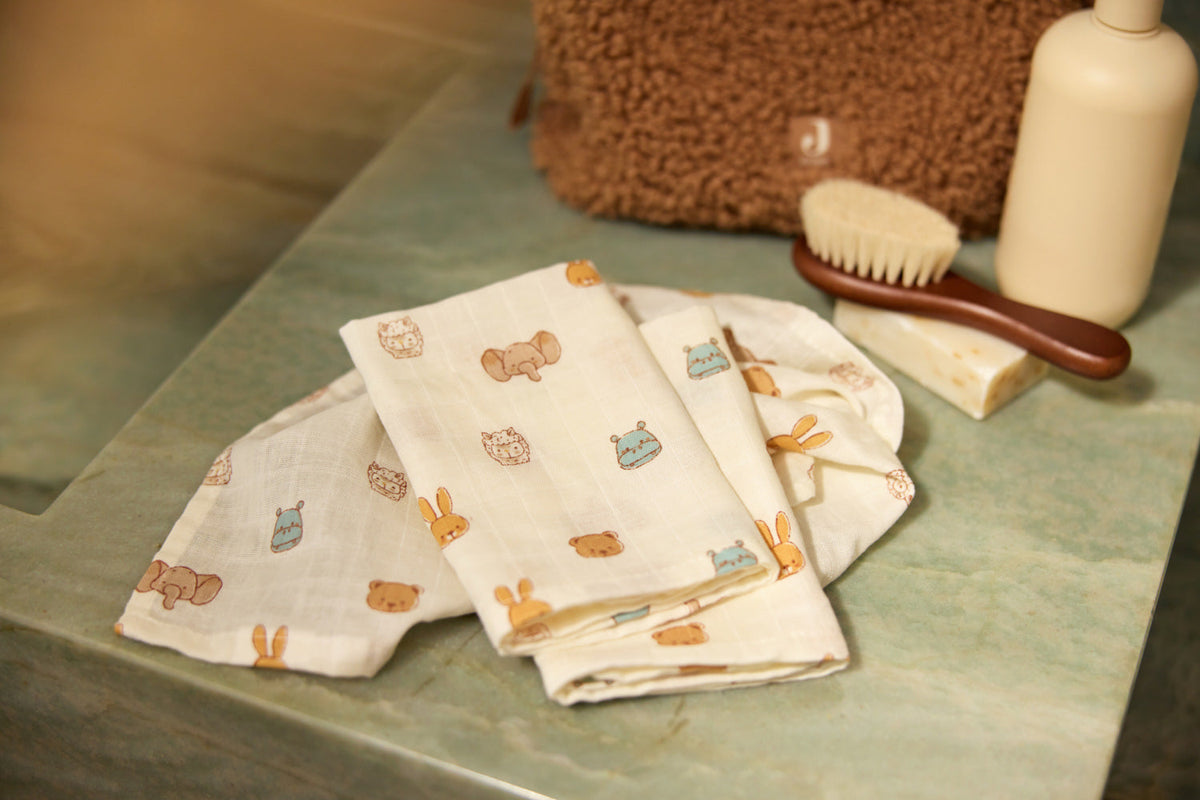 Hydrofiel Washandje 15x20cm - Jollies - 3 Stuks