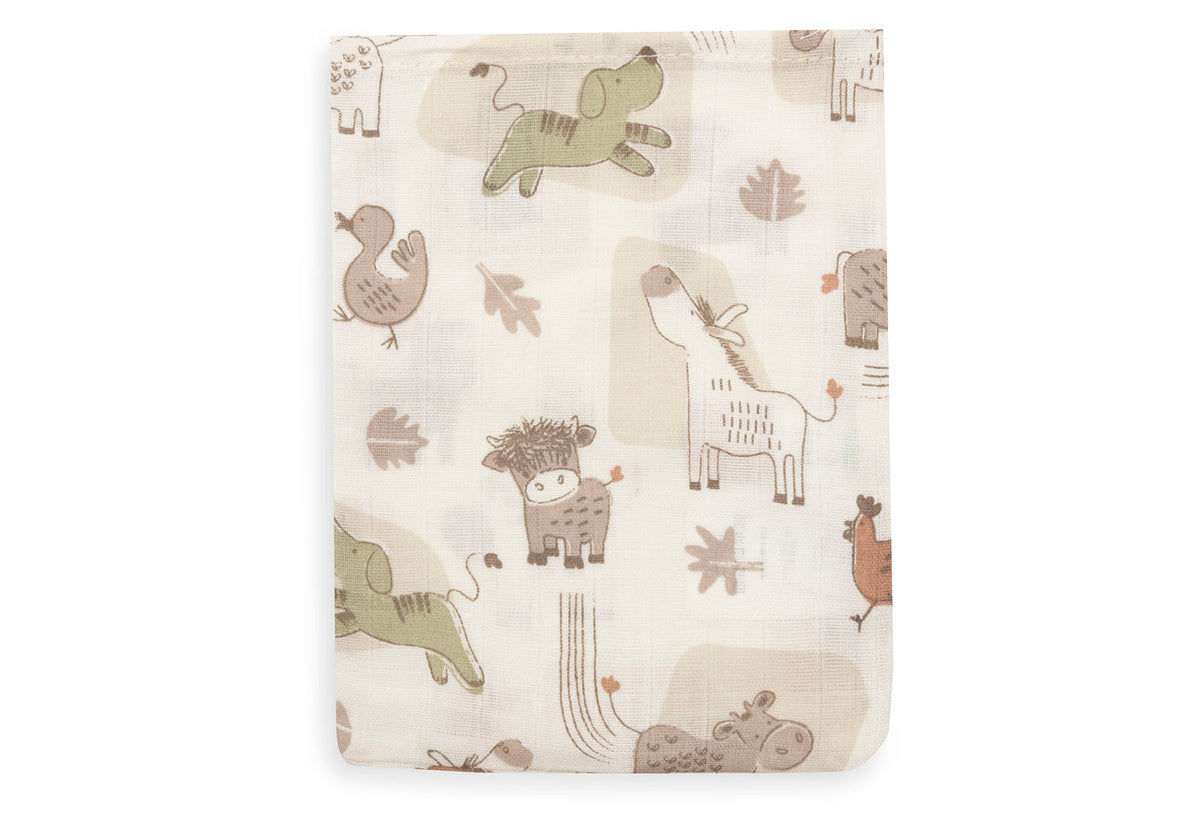 Hydrofiel Washandje 15x20cm - Barn Buddies - 3 Stuks