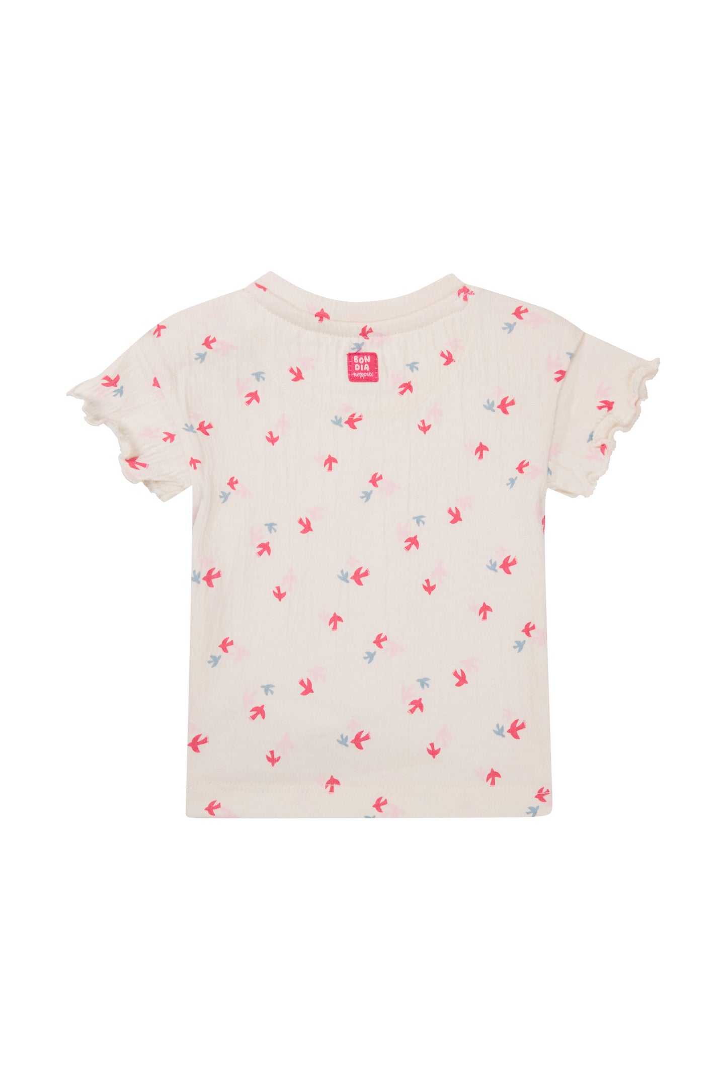 T-shirt Moapa - Animals pattern Off white
