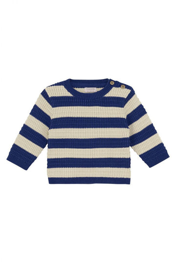 Trui Segesta - Stripe Pattern Blue