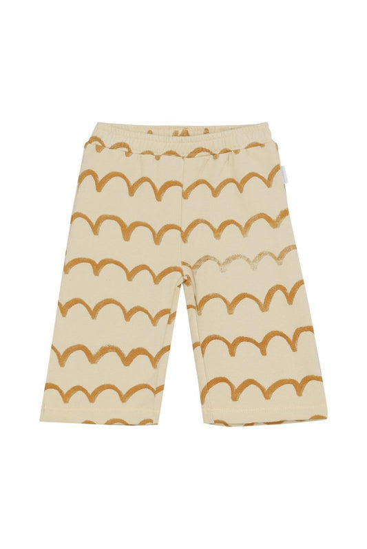 Broek Tanton - Abstract Pattern Off White