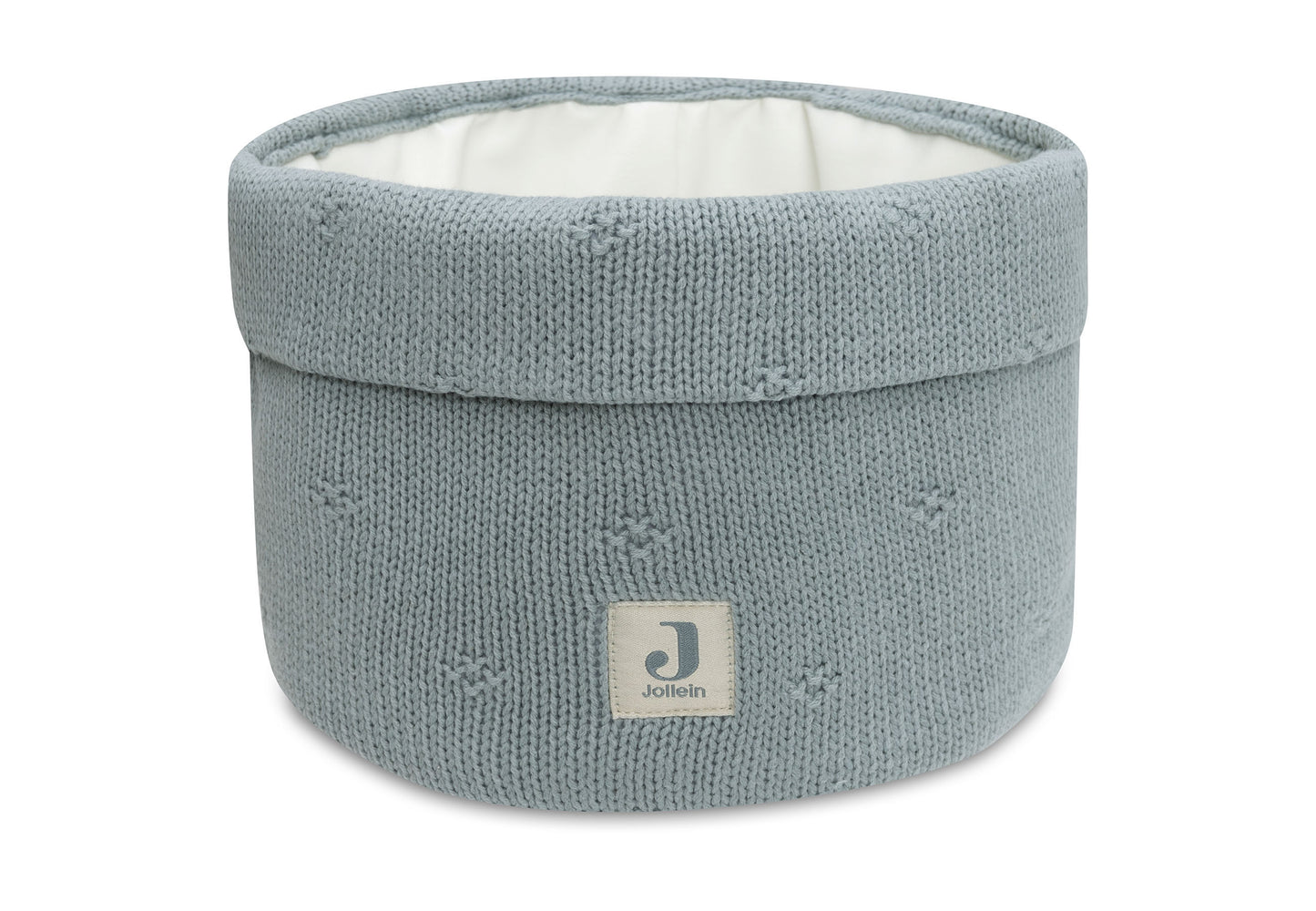 Changing basket Cozy Knit - Sea Green